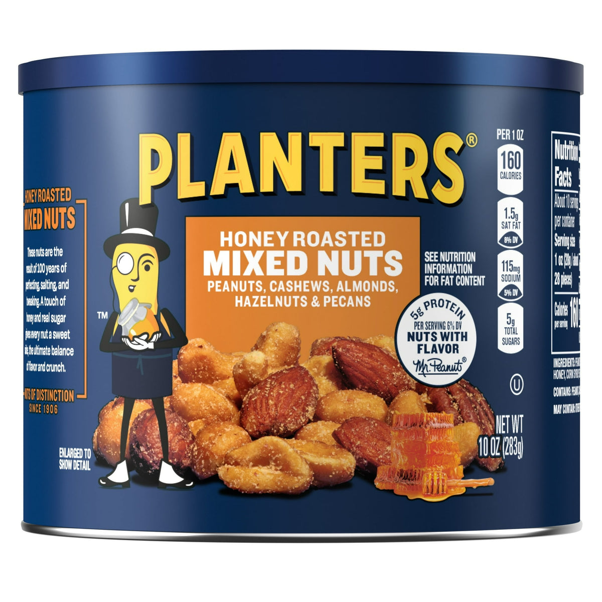 PLANTERS Refrigerated Mixed Nuts Honey Roasted, 10 oz