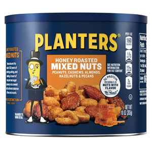 PLANTERS Refrigerated Mixed Nuts Honey Roasted, 10 oz