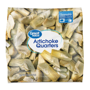 Great Value Frozen Artichoke Quarters, 12 oz