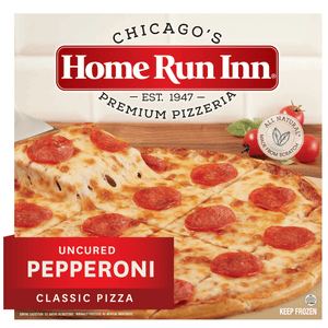 Home Run Inn Frozen Classic Crust Pizza Uncured Pepperoni, 27 oz