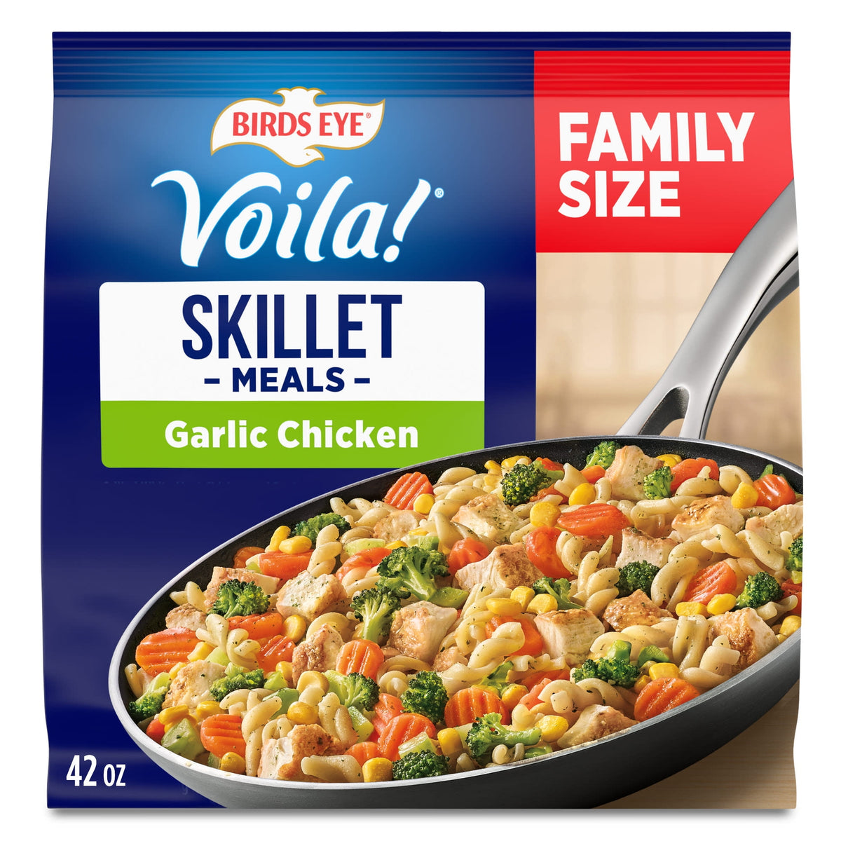 Birds Eye Frozen Voila! Garlic Chicken Skillet Meal, 42 oz