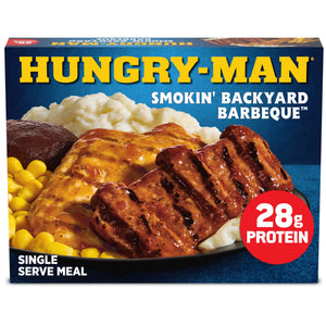 Hungry-Man Frozen Meal Smokin' Backyard Barbeque, 15.25 oz