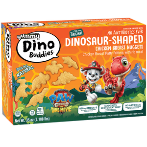 Yummy Frozen Dino Buddies Chicken Breast Nuggets, 35 oz