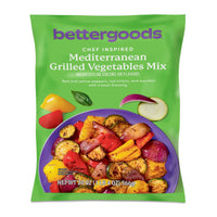 bettergoods Mediterranean Grilled Vegetables Mix, 20 oz (Frozen) — package