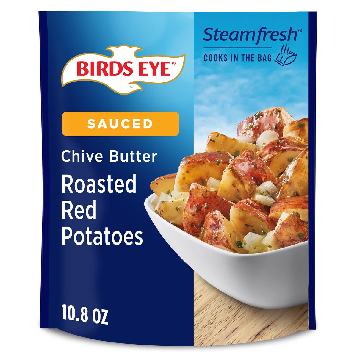 Birds Eye Frozen Roasted Red Potatoes with Chive Butter Sauce, 10.8 oz