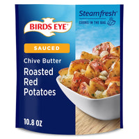 Birds Eye Steamfresh Frozen Roasted Red Potatoes with Chive Butter Sauce, 10.8 oz. — package