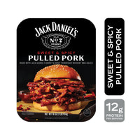 Jack Daniel’s Sweet & Spicy Pulled Pork, Refrigerated Entree, 16 oz — package