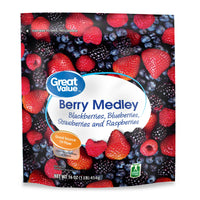 Great Value Frozen Whole Berry Medley, 16 oz — package