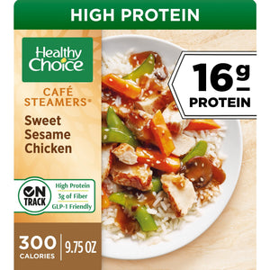 Healthy Choice Frozen Cafe Steamers Sweet Sesame Chicken, 9.75 oz
