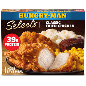 Hungry-Man Frozen Selects Classic Fried Chicken Meal, 16 oz