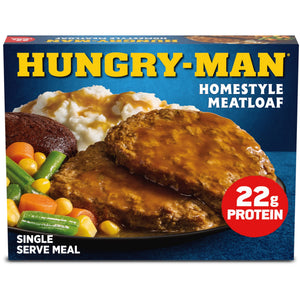 Hungry-Man Frozen Home-Style Meatloaf Meal, 16 oz