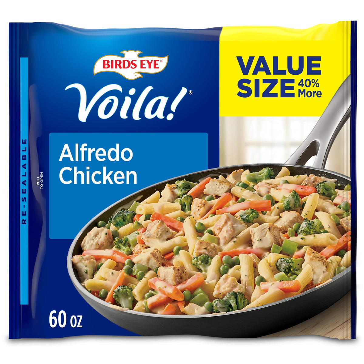 Birds Eye Frozen Voila! Alfredo Chicken, 60 oz