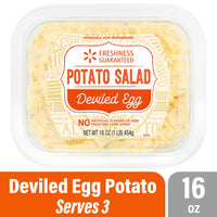 Freshness Guaranteed Premium Ready-to-Serve Deviled Egg Potato Salad Small Tub, 16 oz (Refrigerated) — package