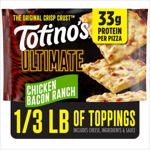 Totino's Frozen Ultimate Thin Crust Pizza Chicken Bacon Ranch, 11.060 oz