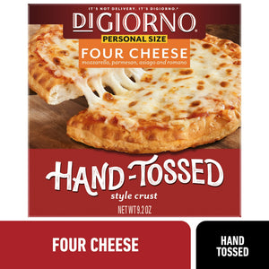 DiGiorno Frozen Personal Size Hand-Tossed Crust Mini Pizza Four Cheese, 9.2 oz