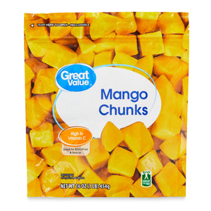 Great Value Frozen Mango Chunks, 16 oz
