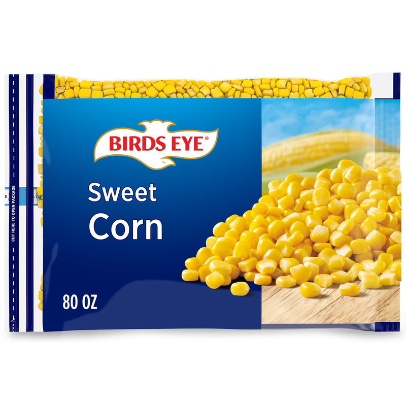 Birds Eye Sweet Corn, Frozen Vegetables, 80 oz. Bag — package