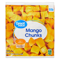 Great Value Mango Chunks, 48 oz (Frozen) — package