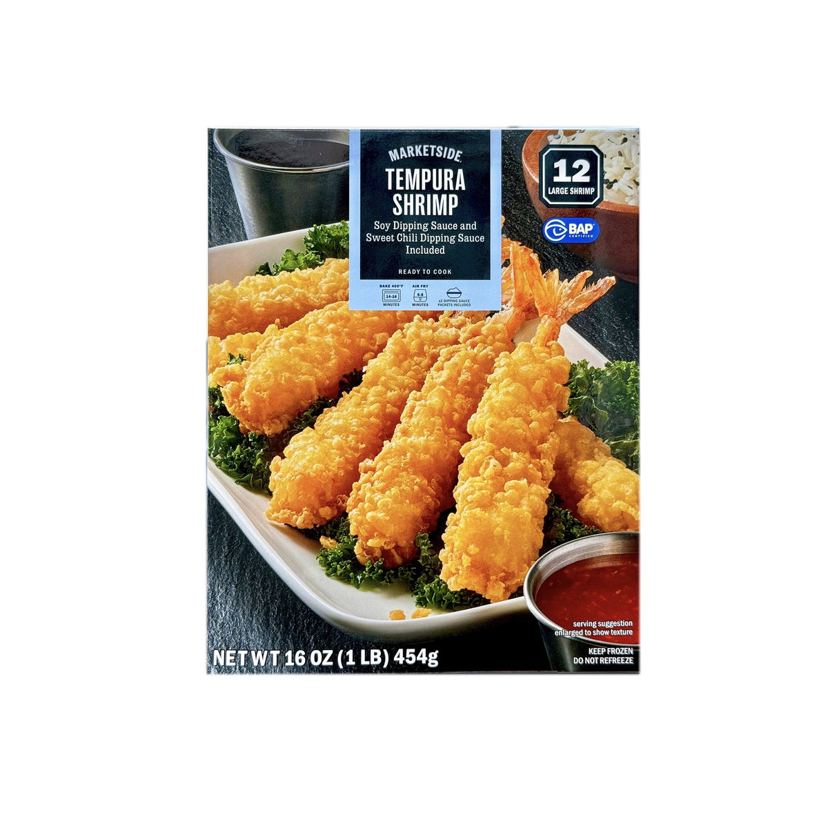 Marketside Frozen Shrimp Tempura, 16 oz, 12 ct