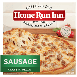 Home Run Inn Frozen Classic Crust Sausage Pizza with Tomato Sauce, 30 oz