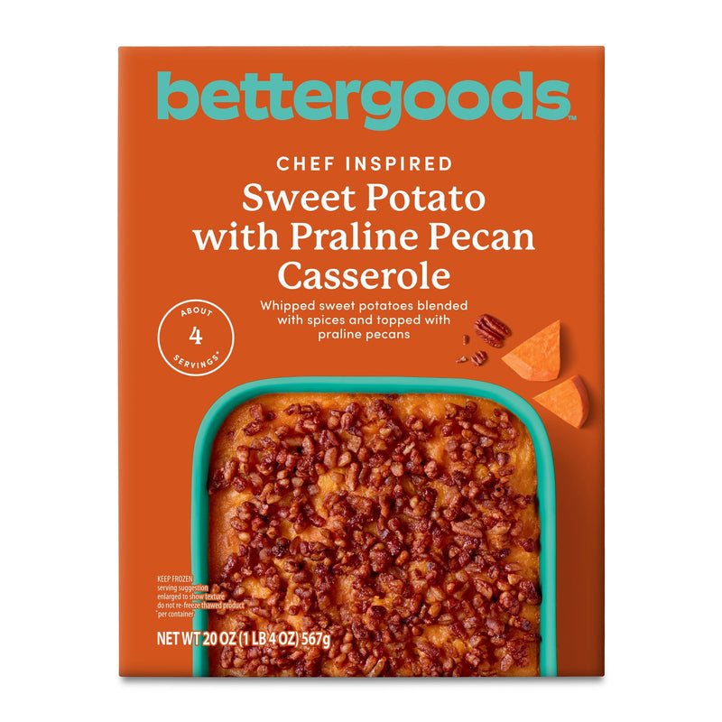bettergoods Sweet Potato and Praline Casserole, 20 oz — package