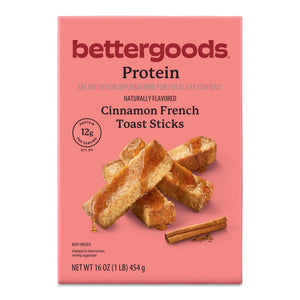 bettergoods Frozen High Protein French Toast Sticks Cinnamon, 16 oz