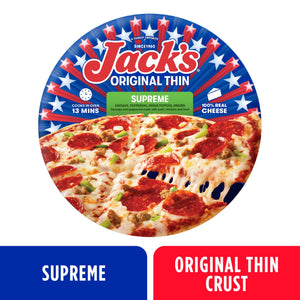 Jack's Frozen Original Thin Crust Supreme Pizza, 15.8 oz