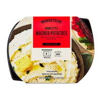 Marketside Ready to Heat Side Homestyle Mashed Potatoes Tray, 24 oz — package