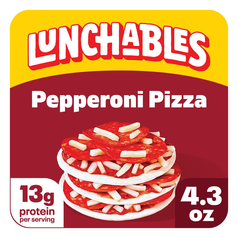 Lunchables Pepperoni Pizza, 4.3 oz Pack — package