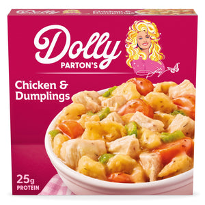Dolly Parton Frozen Chicken & Dumplings with Vegetables and Creamy Sauce, 12 oz