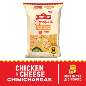 El Monterey Frozen Signature Chicken and Cheese Chimichangas, 54 oz, 12 ct