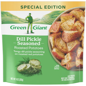 Green Giant Frozen Simply Steam Roasted Potatoes Dill Pickle Seasoned, 9oz