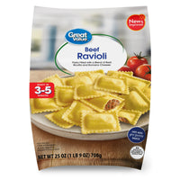 Great Value Beef Ravioli, 25 oz — package