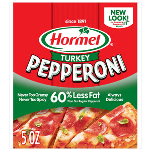 Hormel Refrigerated Turkey Pepperoni Slices Original, 5 oz