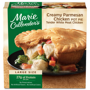Marie Callender's Frozen Chicken Pot Pie Creamy Parmesan, 15 oz