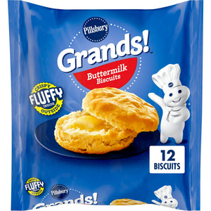 Pillsbury Frozen Grands! Buttermilk Biscuit Dough, 25 oz, 12 ct