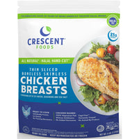 Crescent Foods Halal Boneless Skinless Breast, 5lb (Frozen) — package
