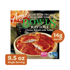 Amy's Kitchen Frozen Ravioli Bowl, 9.5 oz