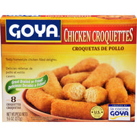 GOYA Frozen Chicken Croquettes, 9.6 oz, 8 count — package