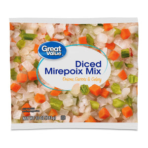 Great Value Frozen Diced Mirepoix Mix, 10 oz