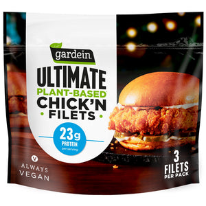 Gardein Frozen Ultimate Plant-Based Chick'n Filets, 15 oz
