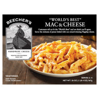 Beecher's "World's Best" Mac & Cheese, 20 oz (Frozen) — package