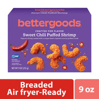 bettergoods Sweet Chili Breaded Shrimp, 9 oz (Frozen) — package
