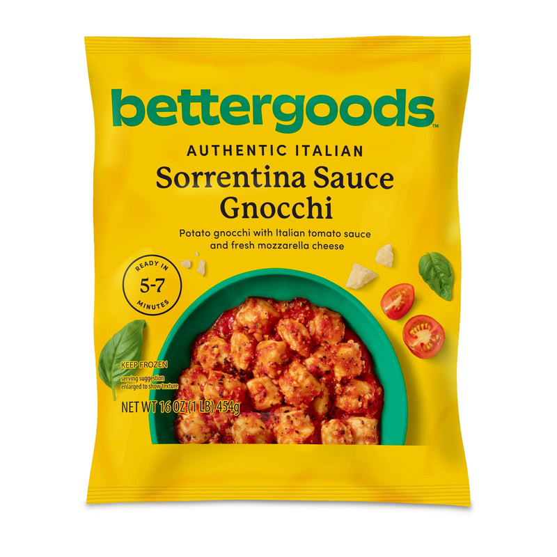 bettergoods Sorrentina Sauce Gnocchi, 16 oz (Frozen) — package