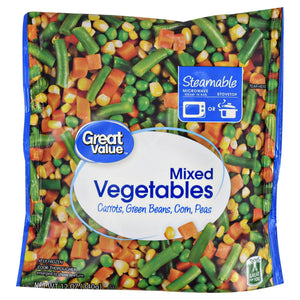 Great Value Frozen Mixed Vegetables, 12 oz