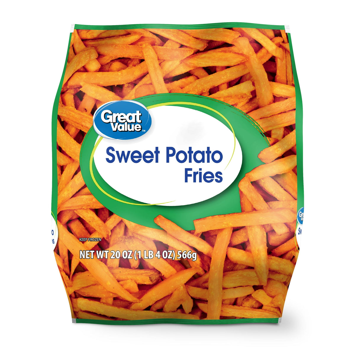 Great Value Frozen Sweet Potato Fries, 20 oz
