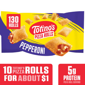 Totino's Frozen Pizza Rolls Pepperoni Pizza Flavored, 63.500 oz, 130 ct