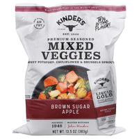 Kinder's Brown Sugar Apple Mixed Veggies, 13.5 oz (Frozen) — package