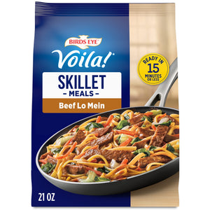 Birds Eye Frozen Voila! Beef Lo Mein Skillet Meal, 21 oz