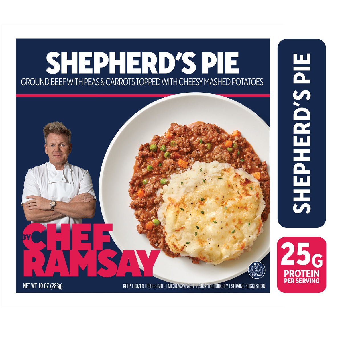 By Chef Ramsay Frozen Beef Shepherd's Pie Bowl, 9.5 oz